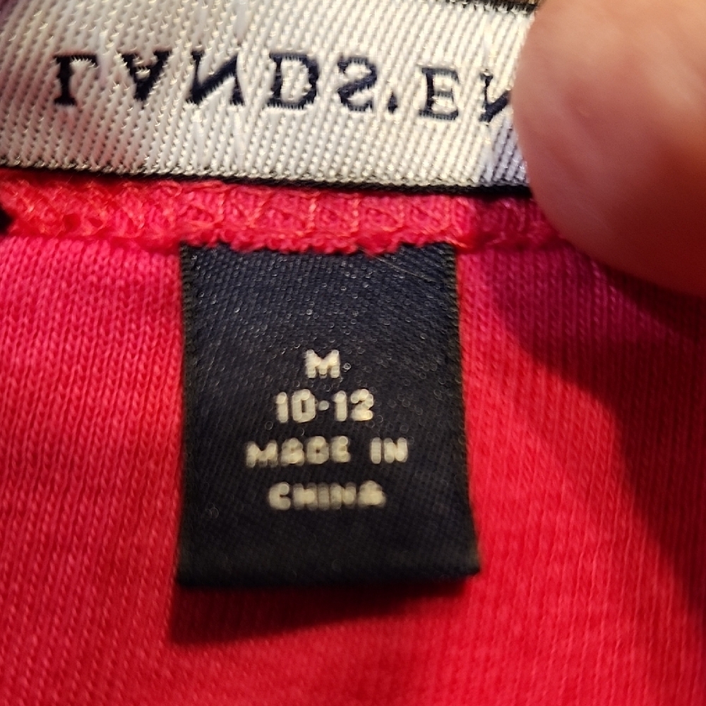 Lands' End Pink Boxy Tank Top - Picture 3 of 3